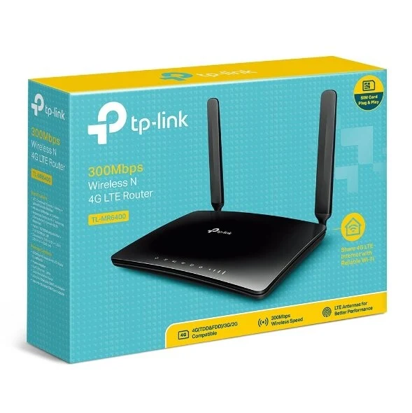 Tp-Link 300Mbps 4G LTE Wireless Router TL-MR6400