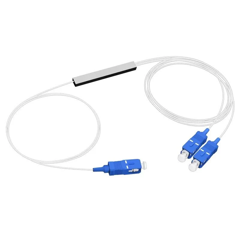 1×2 Fiber Optic Splitter with SC/UPC Connectors