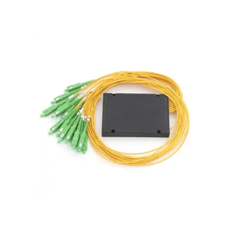 FAT 1*16 Complete SC/UPC splitter & adapter Black