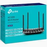 TPLINK ARCHER C6 AC 1200 WIRELESS MU-MIMO GIGABIT ROUTER