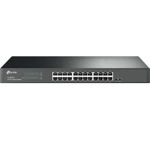 TP-LINK 24-PORT GIGABIT RACKMOUNT SWITCH (TL-SG1024)