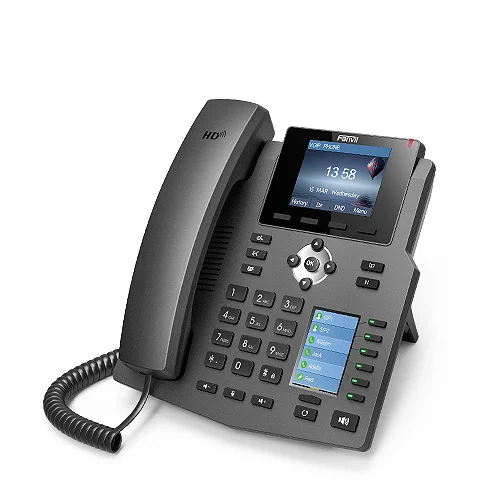 Fanvil Enterprise IP Phone X4 4 SIP Line PoE Capable and 2.8″ Color Screen