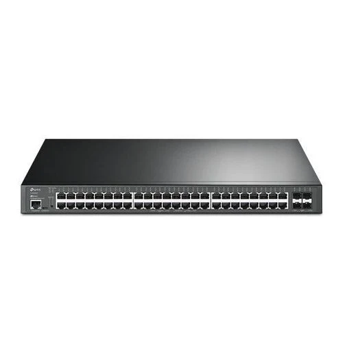 TP-Link TL-SG3452XP – 48-Port Gigabit PoE+ Switch with 10G SFP+ Uplinks