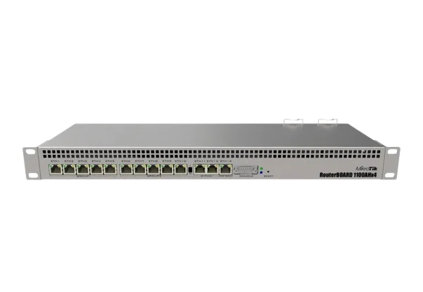MikroTik RB1100AHx4 13-Port Gigabit Rackmount Router