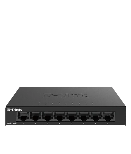 DGS-108GL-8 PORT GIGABIT UNMANGAED DESKTOP SWITCH