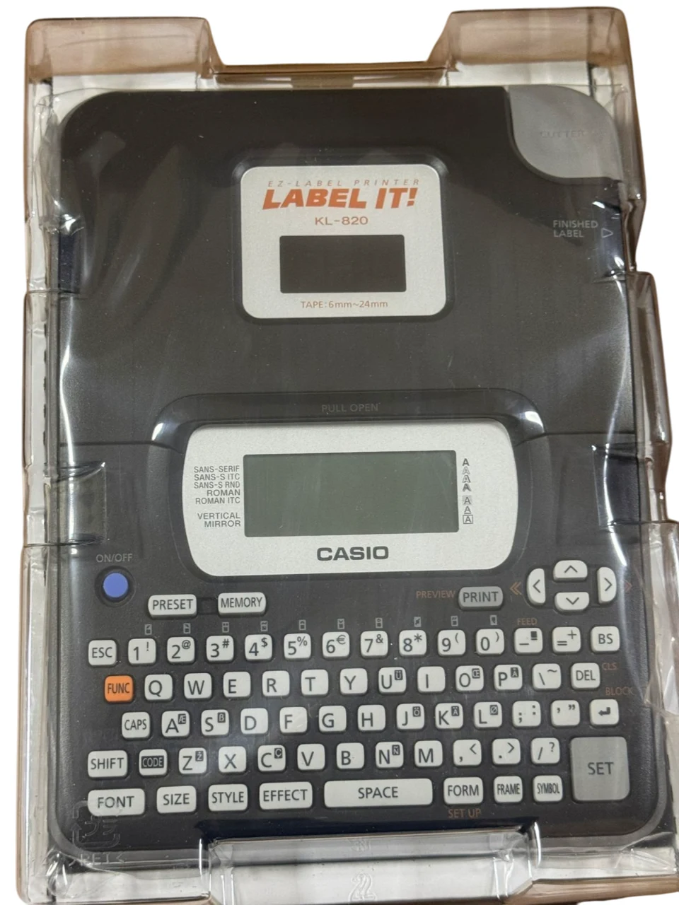 CASIO LABELLING MACHINE