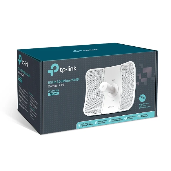 Tp-link CPE610 5GHz 300Mbps 23dBi Outdoor CPE