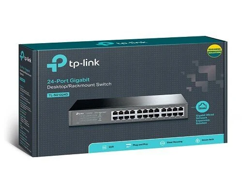 Tp-Link 24-Port Gigabit Rackmount Switch TL-SG1024D